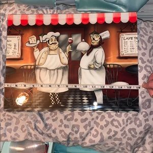 BRAND NEW Extra Lg. Fat Chef Glass Cutting Board